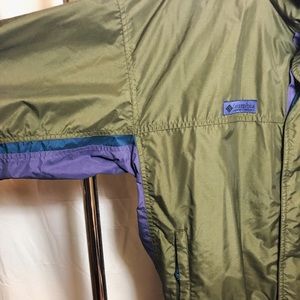 Columbia Windbreaker.